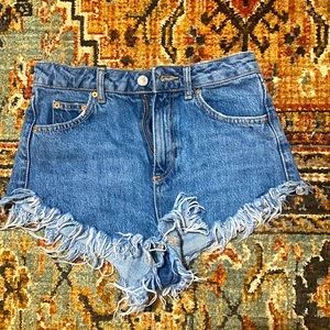 Top Shop Kiri Moto Shorts - never worn